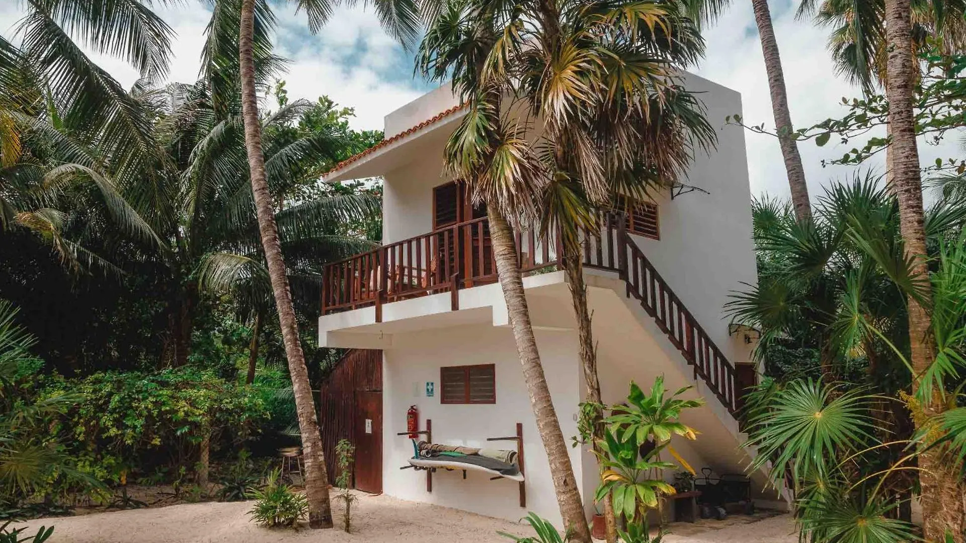 ** Frühstückspension Bed and Breakfast Casa Colibri Tankah Tulum Mexiko